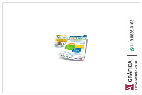 Panfletos, Flyers E Folhetos Couche Fosco   170g 30x20 4x4 1000 Un